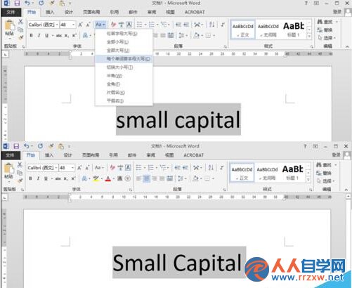 wordO(sh)Сʹĸsmall capitals